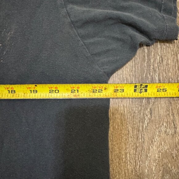 VTG Eric Clapton Journeyman World Tour 1990 Shirt Men's XL Black Faded 90s Hanes - Picture 7 of 7